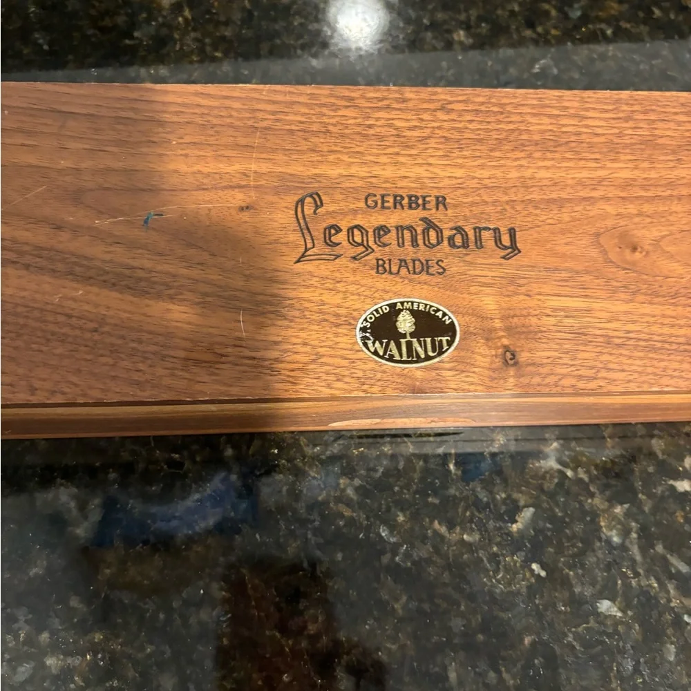 GERBER MCM Carving Knife Set in Maple Box